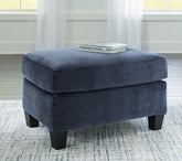 Tampa Furniture Outlet Lutz - Ashley Furniture - Amity Bay Living Room - Ottoman / Ink - 6720614